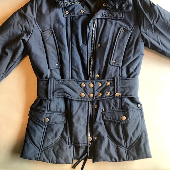 MISS SIXTY Chic DARK BLUE Coat - Picture 2 of 6